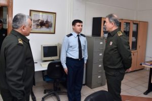 Orgeneral Akar incelemelerde bulundu