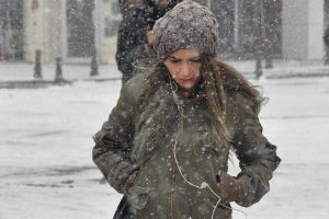 Sivas'ta kar yağışı etkili oldu