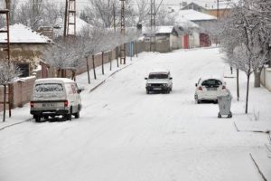 Yozgat'ta yoğun kar yağışı