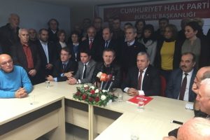 CHP Bursa İl Başkanlığı'nda devir-teslim t&ouml;reni yapıldı