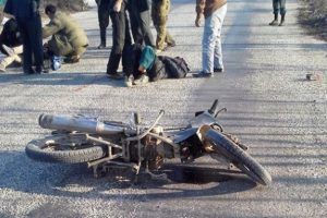 Osmaniye'de okul yolunda feci kaza