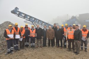 Bursa'da taş ocağı operat&ouml;rlerine sertifika