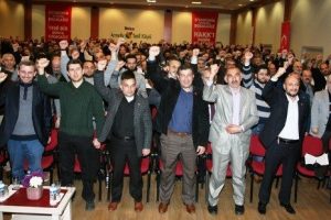 Bursa Saadet partililer Armutlu'da enerji depoladı
