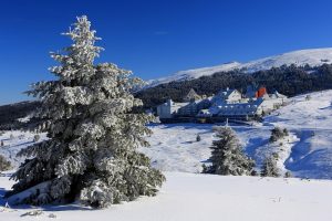 Bursa Uludağ'da kar kalınlığı 40 santimetreye ulaştı