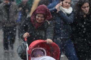 Bursa'dan kar manzaraları! &Ccedil;ekin, g&ouml;nderin, yayınlayalım...