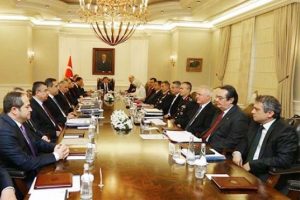 &Ccedil;ankaya K&ouml;şk&uuml;'ndeki g&uuml;venlik zirvesi bitti