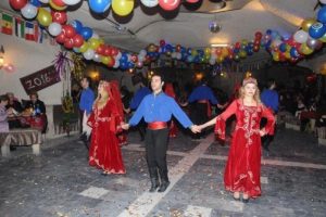 Nevşehir'de yeni yıla yeraltında girdiler