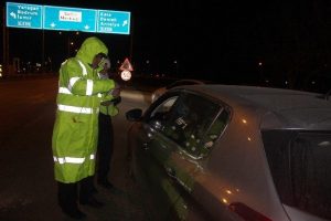 Sıfırın altında 5 derecede yılbaşı g&ouml;revi