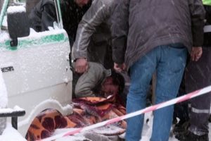 İnşaat iş&ccedil;isine kurşun yağdırdılar