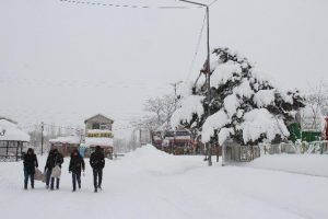 Kardan dolayı hayat durma noktasına geldi