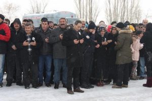 Şehit polis Dilek&ccedil;i'nin naaşı Erzurum'da defnedildi