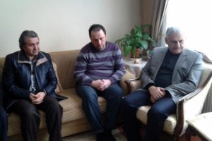Bakan Yıldırım'dan o iş&ccedil;i ailelerine taziye ziyareti