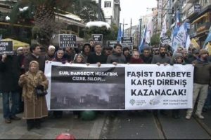 İstanbul Kadık&ouml;y'de HDP'den basın a&ccedil;ıklaması
