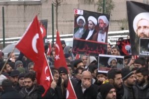Suudi Arabistan Konsolosluğu &ouml;n&uuml;nde idam protestosu