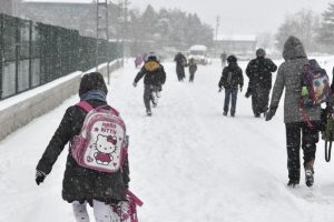 Kilis'te okullara 1 g&uuml;nl&uuml;k kar tatili