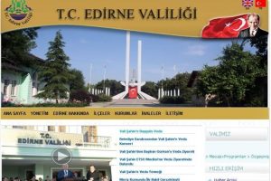 Efsane valinin vedası valiliğin sitesini dondurdu