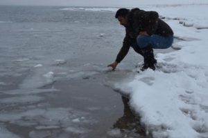 T&uuml;rkiye'nin en b&uuml;y&uuml;k g&ouml;l&uuml; dondu!