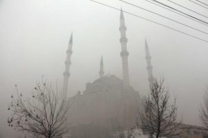 Sis, Kahramanmaraş'ta etkili oldu
