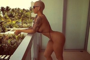 Amber Rose'un paylaştığı fotoğraf olay oldu...