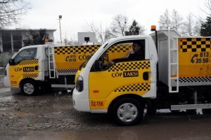 Bursa'da &ccedil;&ouml;p taksi hizmete girdi