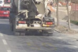 Bursa'da beton mikserlerine ceza yağdı