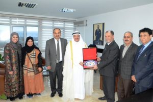 Kuveytli Bakan Yardımcısı Falah'tan Bursa U&Uuml;'ye ziyaret