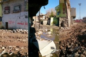 Ter&ouml;ristler Sur'u harabeye &ccedil;evirdi