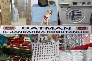 Batman'da jandarma ekiplerinin 2015 yılı bilan&ccedil;osu