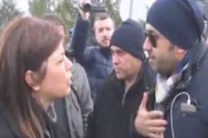 Polis amirinden HDP'li vekile 'saygılı ol' cevabı