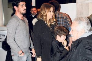 Ivana Sert oğluyla sevgilisini kaynaştırma turunda...