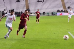 İneg&ouml;lspor deplasmanda mağlup oldu