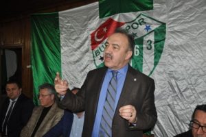 Bursaspor Başkan adayı Vatan, İneg&ouml;ll&uuml; Bursasporlular'dan destek istedi