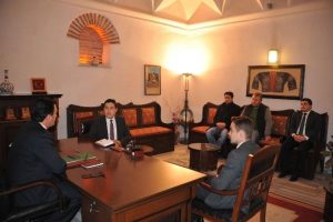 Bursa Jeoloji m&uuml;hendislerinden Başkan D&uuml;ndar'a ziyaret