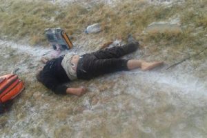 Konya'da kazaya yardıma gitti canında oldu