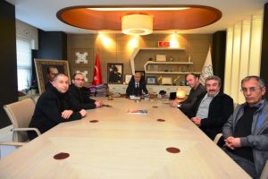 CHP Keles il&ccedil;e y&ouml;netiminden Başkan Bozbey'e ziyaret