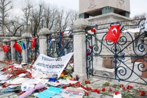 Almanya Federal Su&ccedil; Dairesi Sultanahmet Meydanı'nda