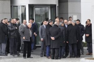 MHP kurmayları Bah&ccedil;eli'yi hastanede ziyaret etti