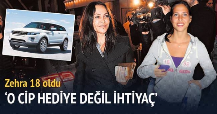 '18 oldu diye almadım, arabaya ihtiyacı vardı'