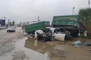 Osmaniye'de d&uuml;ğ&uuml;n hazırlığı yapan &ccedil;ifti kaza ayırdı