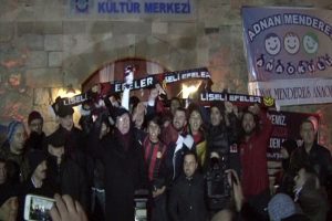 Eskişehir'de oturma eylemi
