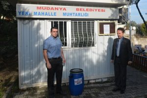Bursa Mudanya'da atık yağ d&ouml;n&uuml;ş&uuml;m&uuml; başlıyor