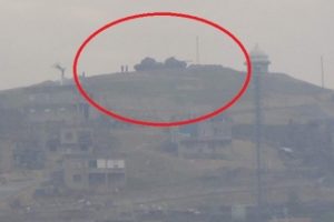 Kritik tepelere tanklar konuşlandırıldı