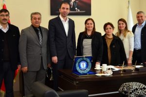 Sağlık-Sen Bursa Şubesi Başkanı Y&uuml;nk&uuml;l'den hayırlı olsun ziyareti