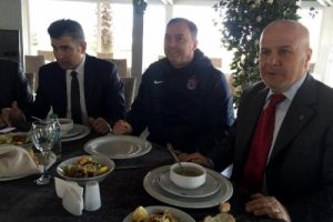 Trabzonspor'da Tekelioğlu ve Mandıralı yemekte bir araya geldi