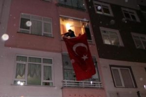 Şehit eşi acı haberi Ordu'da aldı