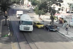 Bursa'da ezilmekten son anda kurtuldu!