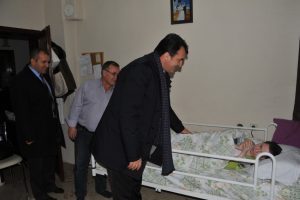 Bursa Osmangazi Belediyesi'nden yatalak hastaya yardım eli