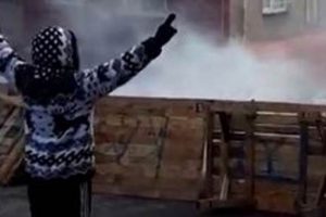 Gazi Mahallesi'nde ter&ouml;ristlerin eylemi h&uuml;sranla bitti