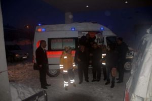 Kar ve tipiye karşı 5 saatlik operasyon