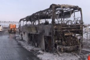 Ankara-İstanbul Otobanında faciadan d&ouml;n&uuml;ld&uuml;